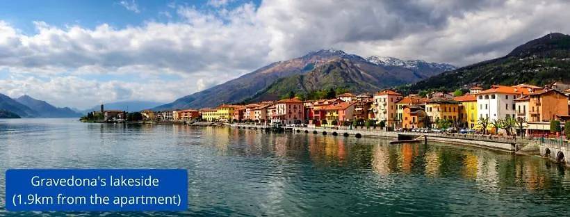 Beautiful Lake View Apartment In Gravedona - Larihome A01